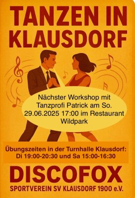 Veranstaltung: Paartanz lernen am Mellensee So 29. 06. 2025