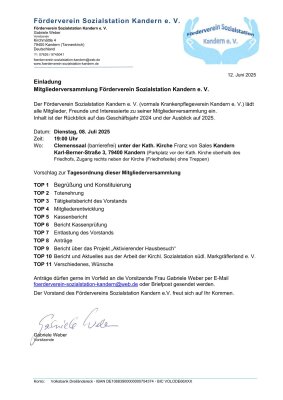 Einladung (Bild vergrößern)