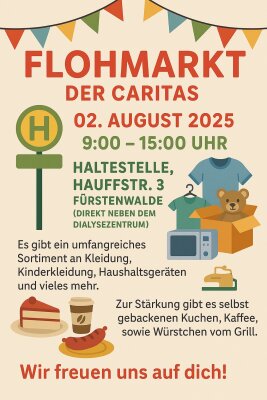 Veranstaltung: Flohmarkt Sa 02.​08.​2025