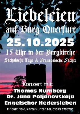 Liebeleien auf Burg Querfurt