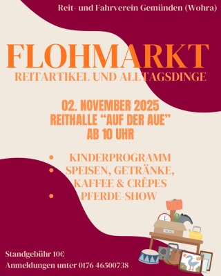 Veranstaltung: Flohmarkt So 02.​11.​2025