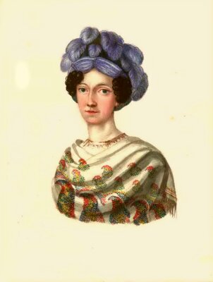 Portrait der Gräfin von Kielmannsegge