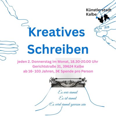 Veranstaltung: Kreatives Schreiben Do 15.​01.​2026