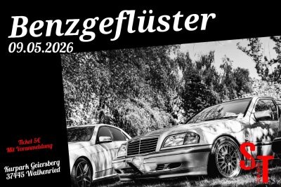 Veranstaltung: Benzgefl&uuml;ster Sa 09.​05.​2026