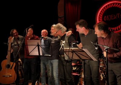 Die Band im Objekt 5 in Halle