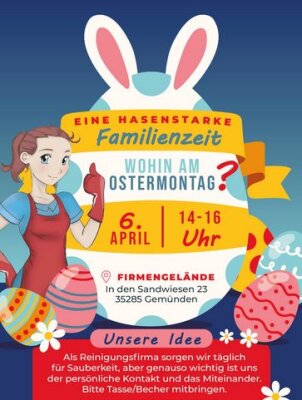 Veranstaltung: &#xD83DDC30 Einladung zur  hasenstarke Familienzeit! &#xD83DDC30 Mo 06.​04.​2026