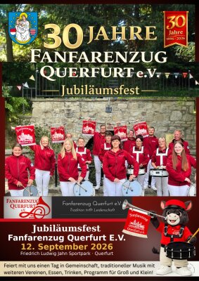Flyer des Fanfarenzug Querfurt e.V