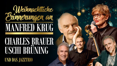 Weihnachtlicher Erinnerungen an MANFRED KRUG - inspiriert durch Manfred Krugs einzigartige CD „Der Weihnachts-Krug“ mit ausgewählten Weihnachtsliedern und Weihnachtsgeschichten.