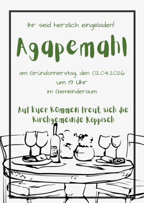 Flyer Agapemahl