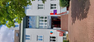 Haupteingang Quartiers-Treff