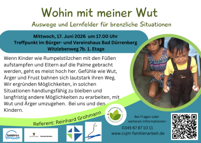 Familiencoaching "Wohin mit meiner Wut?"