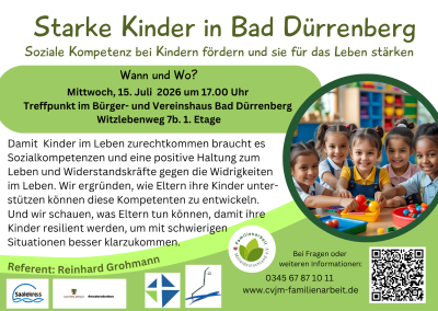 Familiencoaching "Starke Kinder in Bad Dürrenberg"