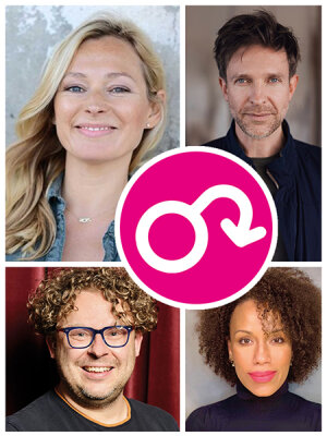 Dominique Siassia, Sarah Stork, Hugo Grimm, Kristof Stößel