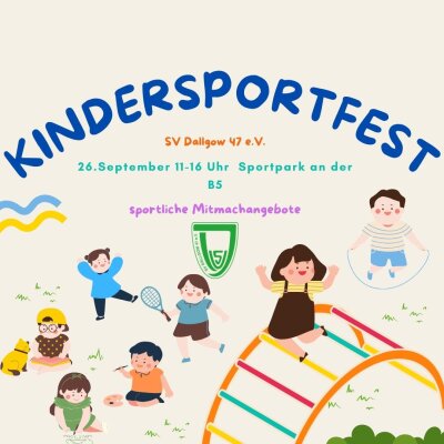 Veranstaltung: Kindersportfest SV Dallgow 47 e.V. Sa 26.​09.​2026