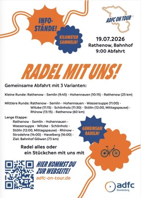 Tourverlauf Rathenow-Glöwen (Bild vergr&ouml;&szlig;ern)