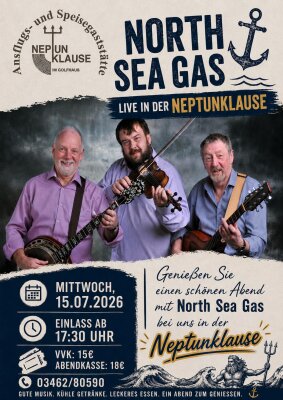 Live Musik North Sea Gas