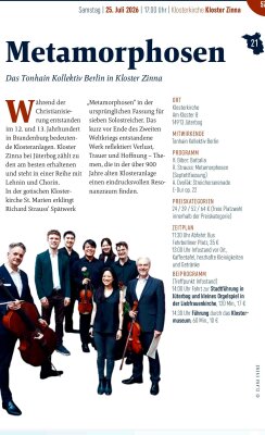 Veranstaltung: Konzert Brandenburgische Sommerkonzerte BSK Sa 25.​07.​2026
