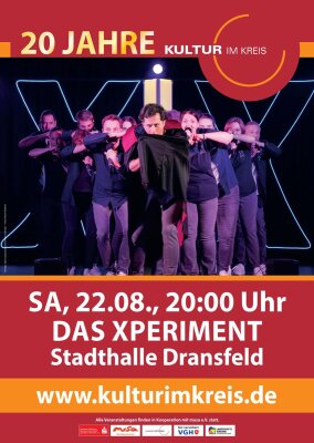 Plakat Das Xperiment - 22082026, Dransfeld