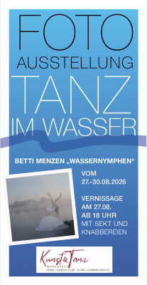 Flyer Fotoausstellung Betti Menzen
