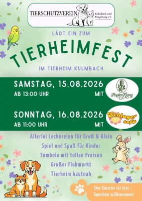 Plakat Tierheimfest (Bild vergr&ouml;&szlig;ern)