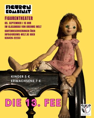 Veranstaltung: Figurentheater: "Die 13. Fee"