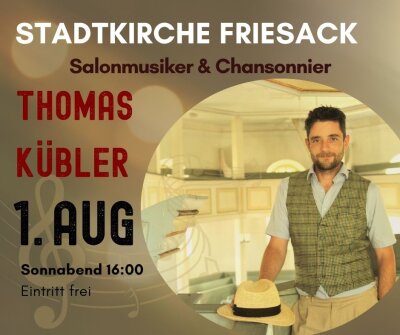 Salonmusiker Thomas Kübler