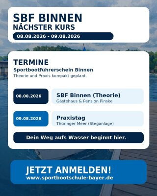 Dein Weg aufs Wasser beginnt hier!