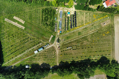 ein Waldgartensystem von oben - Foto: STATTwerke e.V.