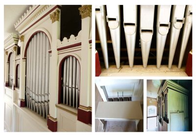 Die Lindenberger Hollenbach-Orgel soll saniert werden Foto: M. Frahm