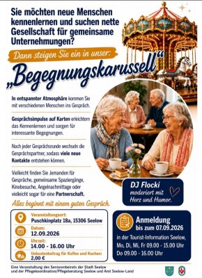 Flyer Begegnungskarussell