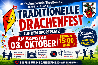 Flyer zum Drachenfest