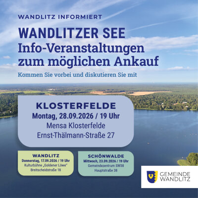 Wandlitzer See von oben(Foto: Matthias Otto) (Bild vergr&ouml;&szlig;ern)
