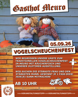 Vogelscheuchenfest im Gasthof Meuro