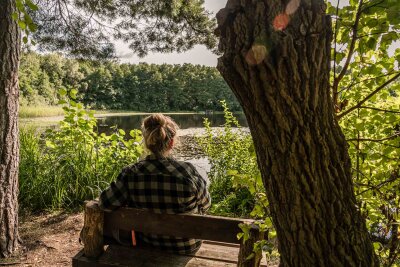 Wanderpause zur Vier-Seen-TourFoto: Elena Koroleva (c) Tourismusverein (Bild vergr&ouml;&szlig;ern)