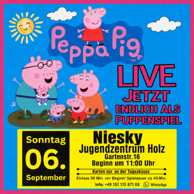Puppentheater Peppa Wutz (Bild vergr&ouml;&szlig;ern)