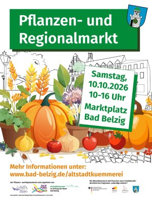 Ankündigung Pflanzen- und Regionalmarkt