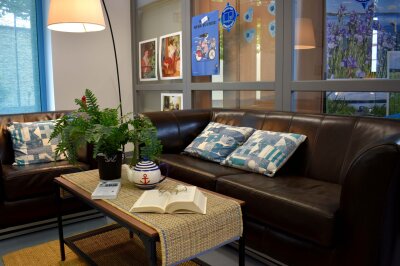 Sitzecke Bibliothek