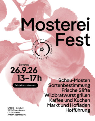 Ankündigung Mostereifest (Bild vergr&ouml;&szlig;ern)