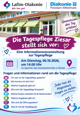 Tagespflege Ziesar stellt sich vor (Bild vergr&ouml;&szlig;ern)