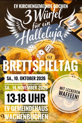Plakat Brettspieltag