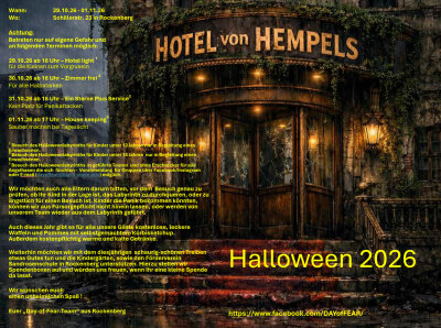 Halloween 2026 - Hotel von Hempels