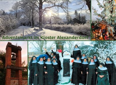 Veranstaltung: Adventsmarkt im Kloster Alexanderdorf 28. – 29.11.2026