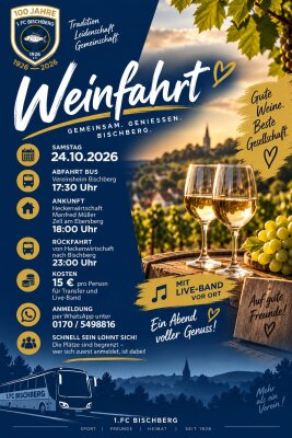 Flyer Weinfahrt - durch KI generiert (Bild vergr&ouml;&szlig;ern)