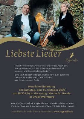 Plakat Konzert Regenelfe