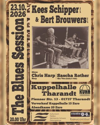 Veranstaltung: The Blues Session Fr 23.​10.​2026
