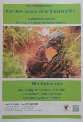 Es entstand über die Jahre zwischen den wildlebenden, eher scheuen Bibern und Bettina und Christian Kutschenreiter sehr viel Vertrauen.