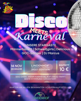 Disco meets Karneval!
