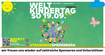 Veranstaltung: WELTKINDERTAG (MINUS1) 2027 - liebe Kinder ..... kommt ihr bitte! So 19.​09.​2027
