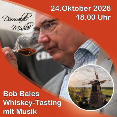 Bob Bales Whiskey-Tasting mit Musik (Bild vergr&ouml;&szlig;ern)