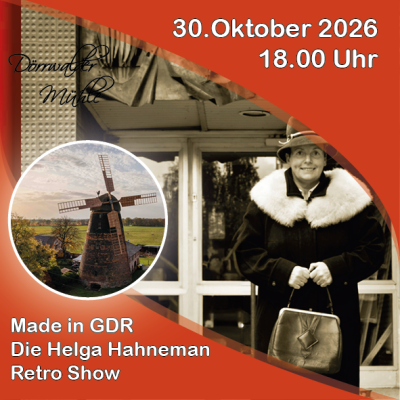 Die Helga Hahnemann Retro Show Made in GDR (Bild vergr&ouml;&szlig;ern)